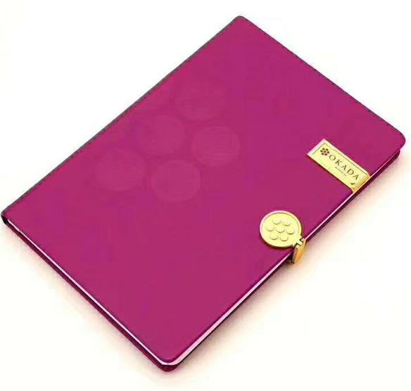 Note Book with Metal Button