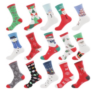 Cotton Christmas Socks