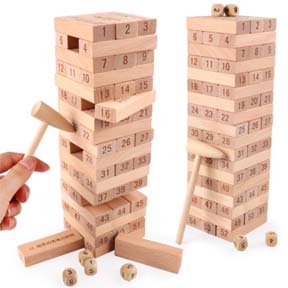 Wooden Jenga Toys