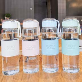 Glass Water Bottle 2