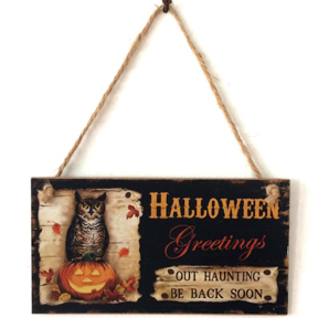 Wooden Hanging Sign
